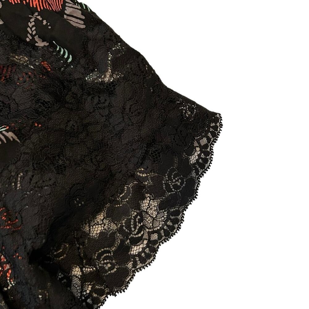 Free People She Swings Black/Multi Swing Mini Dress XS NWT - Picture 8 of 13